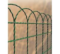 Rete Ornamentale Aiuole Stars Plastificata L.25 m H.cm 40