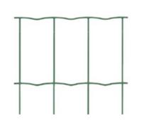 RETE Zincata finitura PVC PAPILLON elettrosaldata 76X63 H125 25MT PLASTICATA SGS