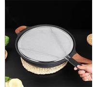 Rete paraschizzi in acciaio inox, per padelle, fornisce protezione dagli schizzi d'olio (29 cm)