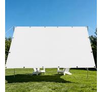 Rete Parasole 1.3 x 2.4 m Solare Tendalino Parasole Leggera e Resistente per Esterno, Giardino, Balcone, Terrazzo, Bianco