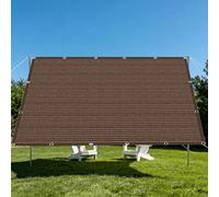Rete Parasole 1.3 x 2.4 m Solare Tendalino Parasole Leggera e Resistente per Esterno, Giardino, Balcone, Terrazzo, marrone