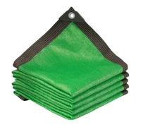 Rete parasole a 6 pin da giardino con occhielli in rete per pergola esterna e piscina coperta - verde 4 x 6 m, resistente ai raggi UV