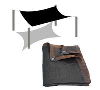 Rete parasole anti-UV al 90% for prato da esterno, patio, rete ombreggiante ad alta densità for copertura di piante, pollaio e canile(4x8m)