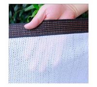 Rete Parasole Bianca 97% Termoisolante, Telo Ombreggiante Anti-Invecchiamento per Serre e Piante, Copertura Solare in HDPE Ultra Resistente con Occhielli(6.6'x65.6'(2.0x20m))