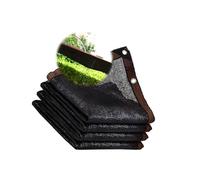 Rete parasole da giardino, 1 x 2 m, nera, 90% 95% resistente ai raggi UV, con occhielli, per piante, serre, fienili, uso esterno (5 x 10 m)