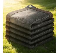 Rete Parasole da Giardino 100 x 115 cm Rete Parasole Resistente Ai Raggi Uv, Traspirante, Antistrappo Copertura in Tessuto per Colture Serre Esterno Giardino, Nero