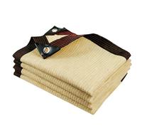 Rete Parasole da Giardino 270 x 670 cm Traspirante 90% Protezione Solare, Protezione Uv, con Occhielli Rete di Solare per Piante Serra Fienile Canile, Color Crema