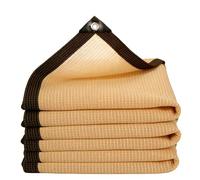 Rete Parasole da Giardino 360 x 700 cm Protezione Solare, Resistente Ai Raggi UV Telo Coprente Traspirante Telone Ombreggiante per Piante Serra Fienile Canile, Color Crema