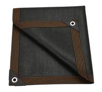 Rete Parasole da Giardino 720 x 800 cm Protezione Solare, Resistente Ai Raggi UV Telo Coprente Traspirante Rete Tessuta Parasole per Piante Serra Fienile Canile, Nero