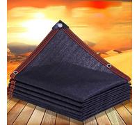 Rete parasole da giardino con occhielli, protezione antivento e antigrandine, per serre all'aperto, 4 x 6 m, resistente ai raggi UV, perfetta per piante e ortaggi