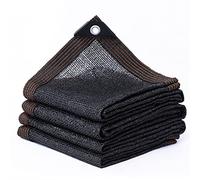 Rete parasole da giardino - Copertura nera resistente alle intemperie per stanze da sole, stagni, tettoie e piante di pomodoro - disponibile in misure da 2 x 3 m a 6 x 8 m, protezione UV 85%