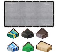 Rete parasole da giardino per esterni, parasole da terrazza, rete parasole da campeggio, protezione UV, tessuto per protezione solare in HDPE