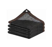 Rete parasole da giardino, protezione UV al 90%, traspirante, con occhielli, 2 x 6 m, 6 x 6 m, 7 x 10 m, per piante, pergola, balcone, cortile, tetto, stagno, pollaio (dimensioni: 8 m x 8 m)