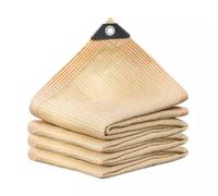 Rete parasole da giardino, telone a rete con occhielli, rete parasole da giardino con bordo nastrato per copertura di piante, serra, patio, pomodori, pollaio, granaio