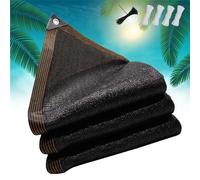 Rete parasole in tessuto resistente al 90% con occhielli per giardino, serra, patio, pergola, durevole e traspirante (33 x 29,1 m)
