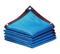 Rete parasole per esterni, a 6 pin, con occhielli, protezione dai raggi UV, per pergole, tettoie, piscine, blu, 5 x 10 m