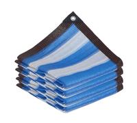 Rete parasole per esterni con anelli, 1 x 14 m, traspirante, per balcone, giardino e terrazza, vela versatile di protezione UV per un efficace blocco della luce solare