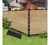 Rete parasole per esterni e recinzione a rete, per migliorare la privacy per patio, autoportante, 1,2 m x 1,5 m