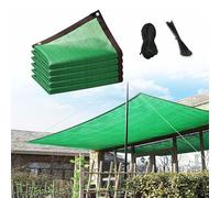 Rete parasole per giardino, resistente ai raggi UV all'85%, 3 x 12 m, con occhielli, perfetta per la protezione delle piante, serre, fienili, uso esterno, tessuto parasole