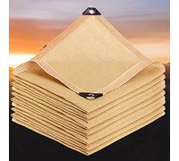 Rete parasole per patio, 5 x 8 m, per giardino, anti grandine, per serra, resistente ai raggi UV, perfetta per cortile e uso automatico