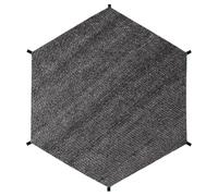 Rete parasole per trampolino, parasole rotonda per trampolino | Rete per baldacchino per rotondo - Strumento protettivo per fresco e traspirante per eventi comunitari, feste di c