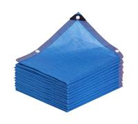 Rete parasole resistente ai raggi UV all'80% per serra, balcone, schermo per la privacy, rete traspirante, copertura parasole per piante, 5 x 5 m, tessuto di protezione per esterni