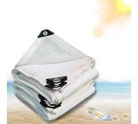 Rete parasole resistente per patio, 8 x 14 m, con occhielli, in tessuto ombreggiante, per pergola, terrazza, protezione UV, copertura per baldacchino da esterno.