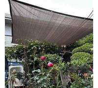 Rete Parasole Rete Ombreggiante da Giardino con Occhielli Vela Ombreggiante Reti Ombreggianti Orto Tenda A Vela Protezione UV 95% Giardino, Patio, Pergola, Cortile-Sabbia,black-4x8m