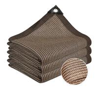 Rete Parasole Rettangolare da 2,0 * 2,0 m/6,5 * 6,5 Piedi, pergola, Balcone, Rete per la Privacy, Telo ombreggiante con Occhielli per Serra, pergolato, Cortile e pollaio (2,0 x 3,0 m/6,5 x 9,8 Piedi)