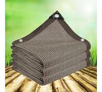 Rete parasole traspirante rettangolare con occhielli in HDPE, per verdure, resistente ai raggi UV, 4 m x 11 m