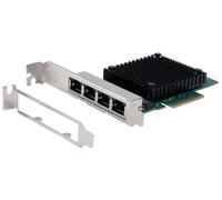 Scheda Ethernet PCI 2,5 Gigabit a 4 porte inclusa staffa a basso profilo, Realtek RTL8125