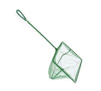 Rete per acquario, rete per acquario, Rete per acquario a maglia fine con manico lungo, Strumenti di pulizia Catcher per pesci con gancio, schiumarola per acquario per acquario per rimuovere i rifiuti