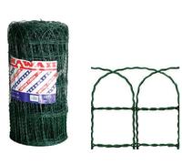 RETE PER AIUOLE HAWAII IN FILO D'ACCIAIO ZINCATO E PLASTIFICATO 150X90 RT.25 MT
