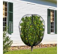 Rete per alberi da frutto, sacco di protezione per fragole e peschi