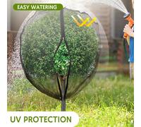 Rete per alberi da frutto, sacco di protezione per fragole e peschi