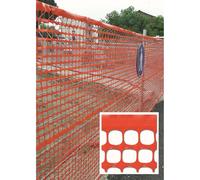 Rete recinzione cantieri plastica arancio mt 50 cm 120 h