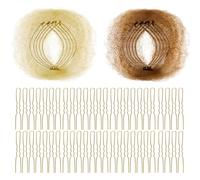 Rete per capelli | Balletto Bun Cay Net Invisible Hair Bun Net per una cantina sicura, per capelli da balletto per ragazze per ballerini, hostess, dipendenti di banche