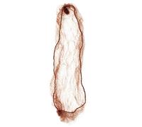 Rete per capelli traspirante per donne, presa sicura, elastica, per varie acconciature, panini e parrucche, applicazione parrucche, cappucci