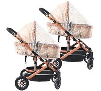 Rete per culla | 2 x rete elastica traspirante per passeggino - cinghie elastiche scudo barriera di protezione rete per passeggini, culle, lettini, lettini, lettini