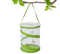 Rete per farfalle - Mini recinto a maglia fine | Gabbia a ciniglia 6,3" x 7,9" pollici | Habitat Trasparente per l'osservazione, la riproduzione e la vita a casa delle farfalle