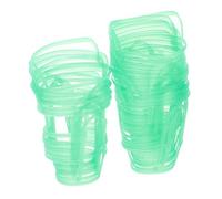 Rete per Flacone per Flebo in Plastica 20 Pezzi Verde | Flacone Salino e Infusione, Design a Rete Riutilizzabile, Uso Domestico e Ospedaliero