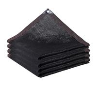 Rete per foglie da piscina, rete nera per piscine rettangolari interrate e a terra, regolabile, multiuso e riutilizzabile, a rete fine, per stagno, cattura foglie, parasole