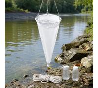Rete per Il Campionamento del Plancton Maglia 125-600 Mesh Con Corda Rete Portatile per Plancton per La Raccolta Campioni Fitoplancton e Protozoi 125 mesh