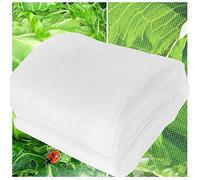 Rete per insetti a maglie strette， Garden Mesh Netting Plants Vegetables Multiple Sizes(60 Épaissir La Maille,6x12m)