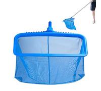 Rete per la pulizia della piscina, rastrello per foglie della piscina, rete fine senza , accessorio portatile per la manutenzione di detriti galleggianti, sporco, rifiuti e piante acquatiche