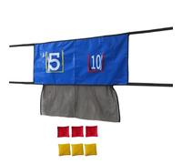 Rete per Lancio di Sacchetti,Giochi di lancio per trampolino in PVC impermeabile - Rete da lancio per trampolino - per Bambini Ragazzi Ragazze Giardino Prato Allenamento