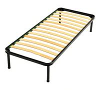 Rete per letto singolo 80 x 190 cm - Doghe in legno multistrato con telaio in acciaio - Prodotto ortopedico Quality and price: to offer a quality product at the right price and very important to us, w