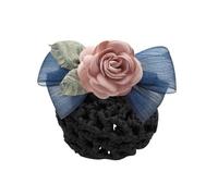 Rete Per Panini Da Donna Retina for capelli con fiori femminili, retina for capelli for camerieri di banca d'albergo(Color 1)