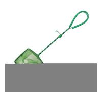 Rete per pesci d'acquario: reti per gamberetti in rete ultra sottile da 10 x 8 cm, pala per acquario piccolo, ricevitore di pesci in nylon morbido, manico lungo 25 cm, strumento di pulizia