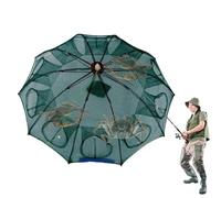 Rete per pesci, in gabbia per gamberetti, da lancio per esche da | Trappole per pesci, in rete modellata Crawdad | Rete per pesci portatile | da per merluzzo, anguille